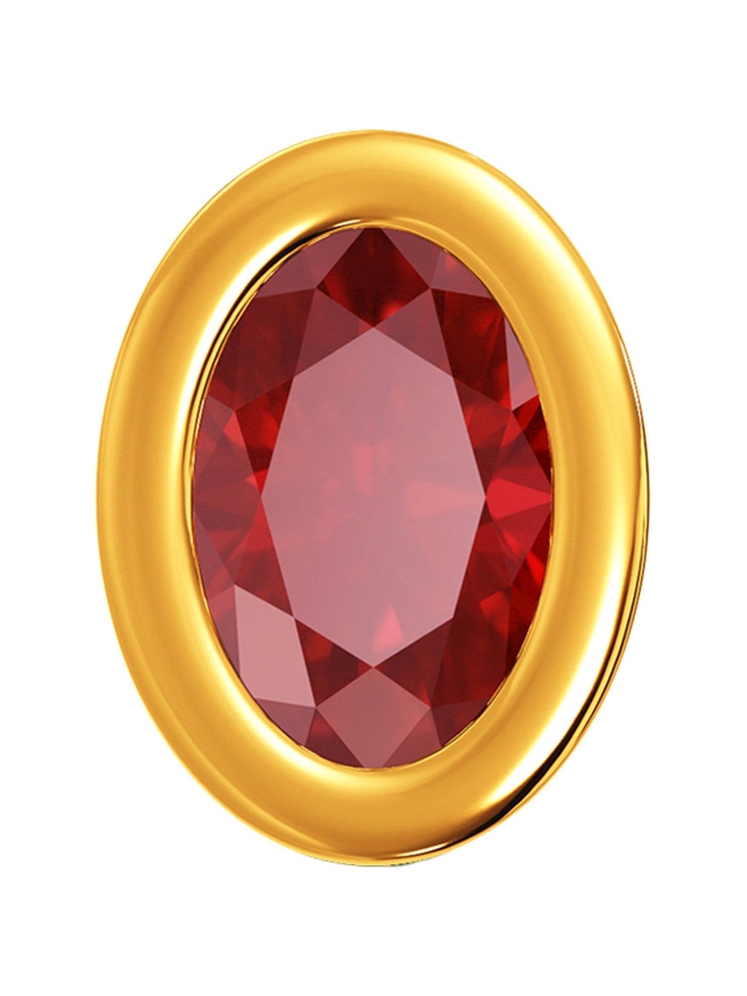 Joyalukkas 22k Oblong Gold Nosepin for Women