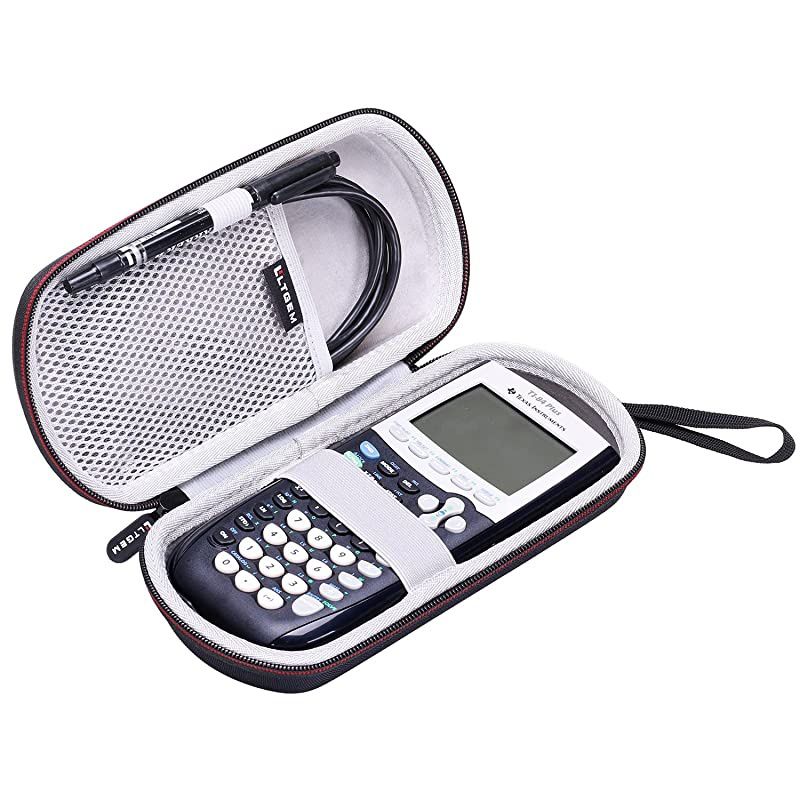 Case for Texas Instruments TI84 8983 PlusCE Graphics CalculatorIncludes Mesh PocketHard and Black