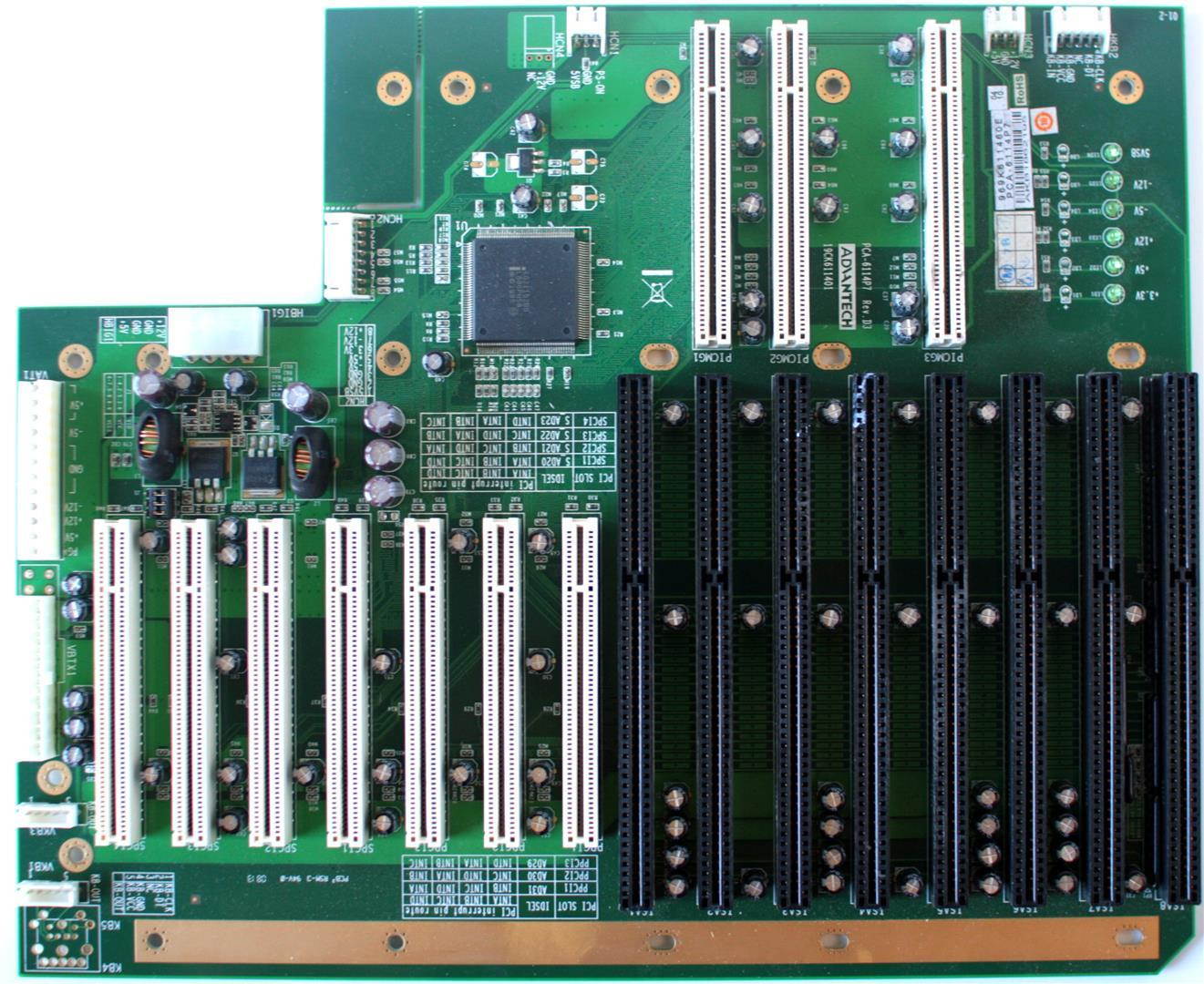 14-SLOT BACKPLANE (8 ISA,3PICMG/PCI, 7 PCI) REV D3 19CK611401