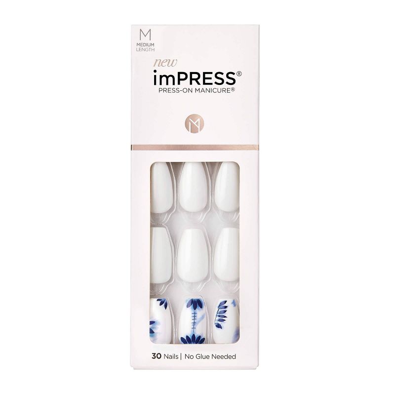 Kiss imPRESS Press-On Manicure False Nails - Tye Dye - 30ct