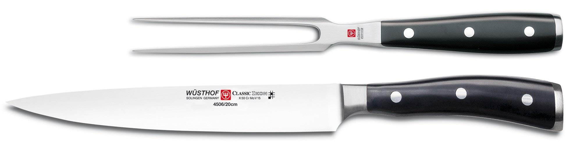 Wusthof Classic Ikon 2 Piece Carving Set