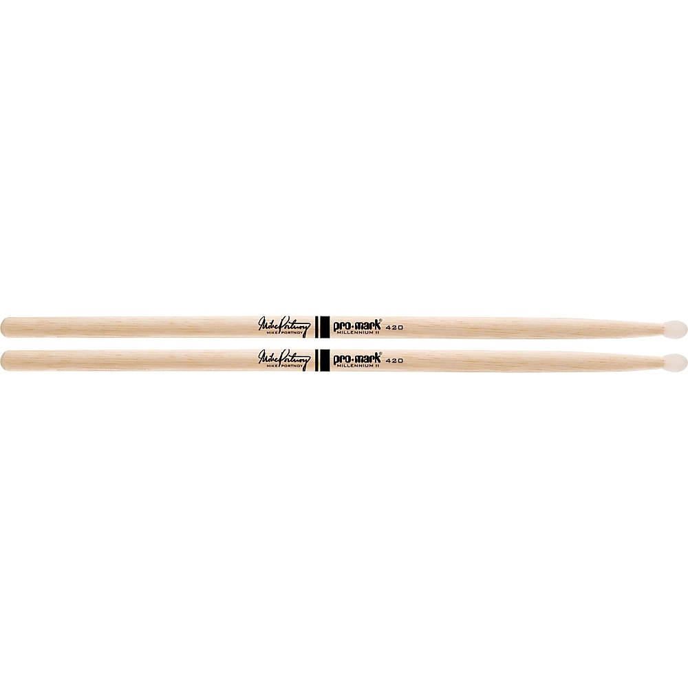 ProMark Hickory Mike Portnoy Nylon Tip drumsticks