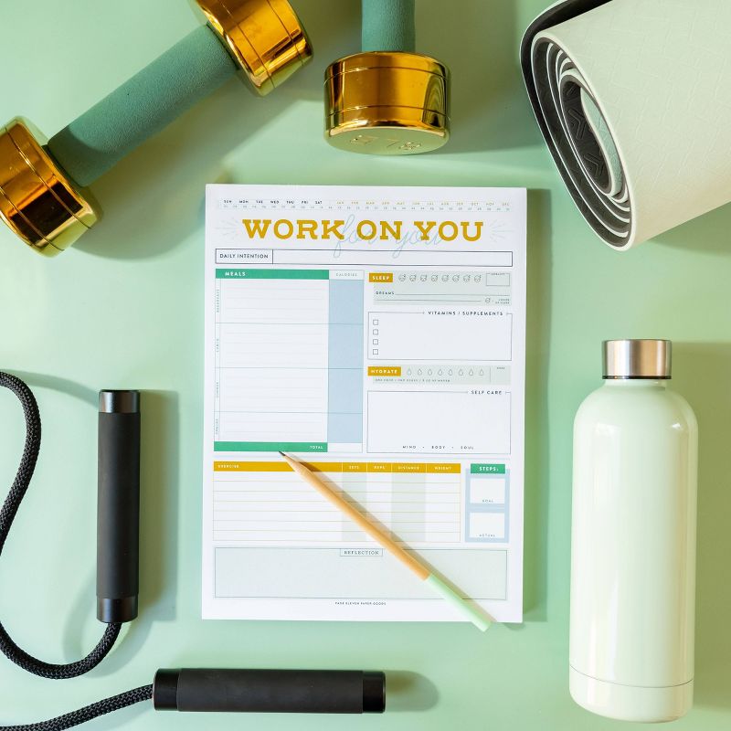 Daily Health Notepad - Page Eleven Paper Goods