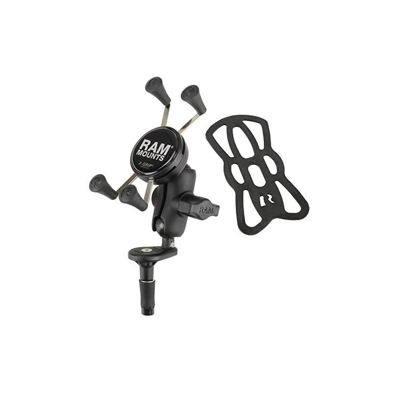 XGrip Phone Holder with Motorcycle Fork Stem Base
