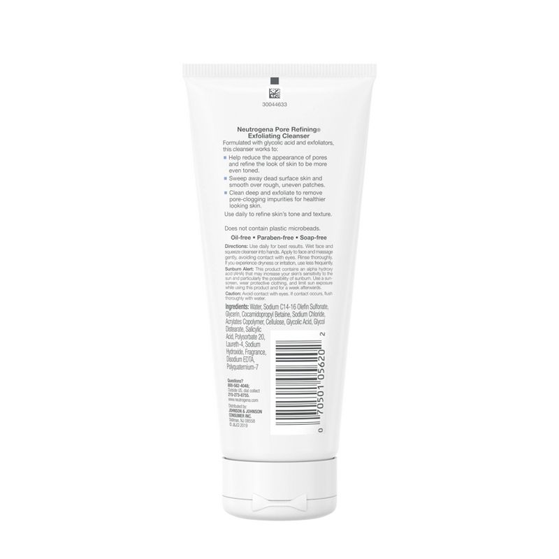 Neutrogena Pore Refining Exfoliating Cleanser - 6.7 fl oz