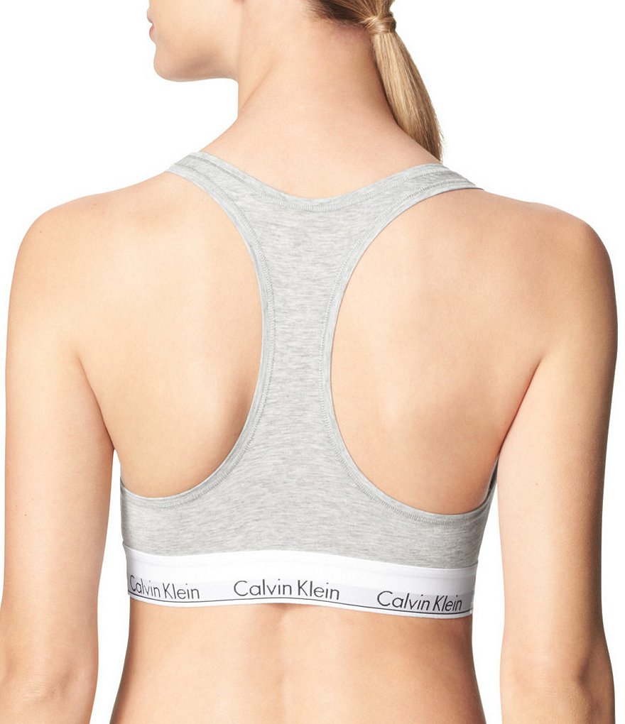 Calvin Klein Modern Cotton Racerback Sports Bralette