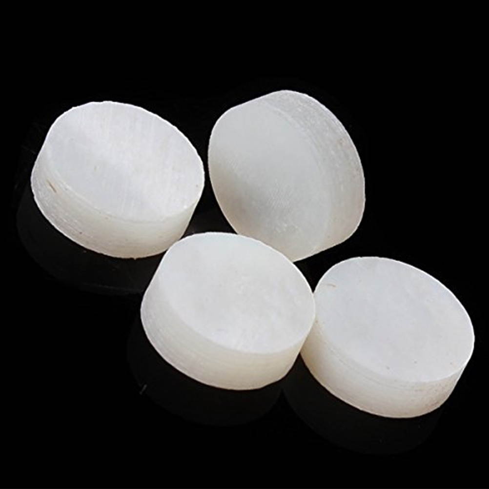 10pcs 6mm Round White Pearl Shell Dots for Guitar Fingerboard