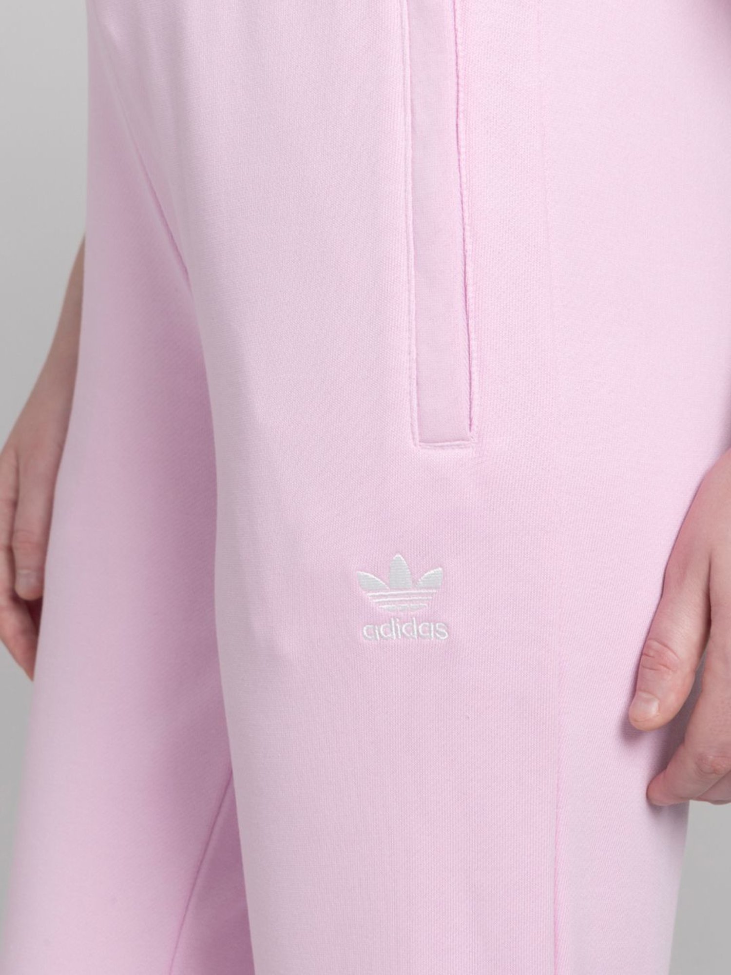Adidas Originals Pink Cotton Track Pants