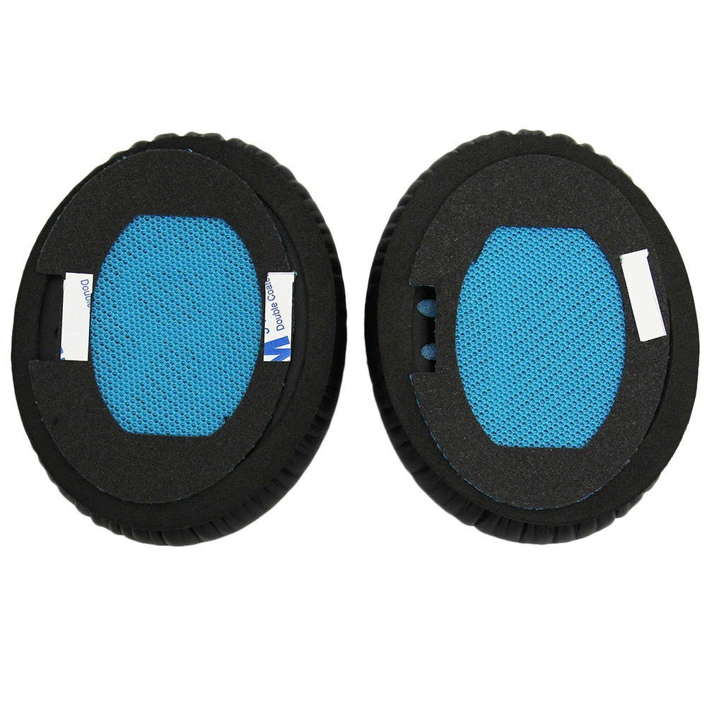 Replacement Ear Pads Ear Cushions for Bose QuietComfort QC15 QC25 QC35 Over Ear Headphones Earmuff Cushion Protein Material,1 Pair