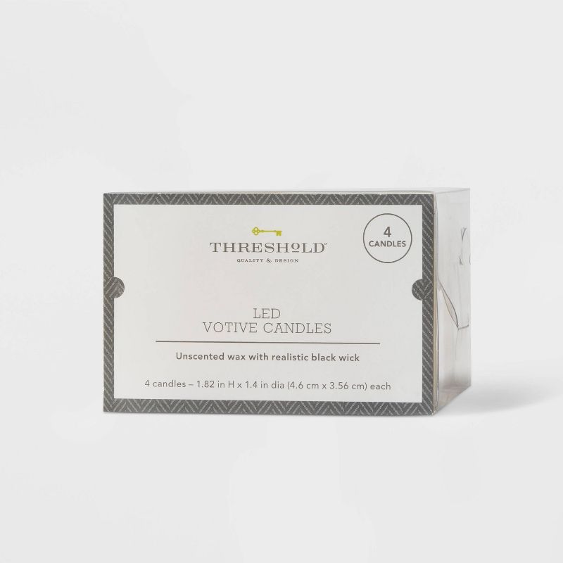 Roman 5" LED Lighted Glittered Church Christmas Pillar Candle - Ivory White