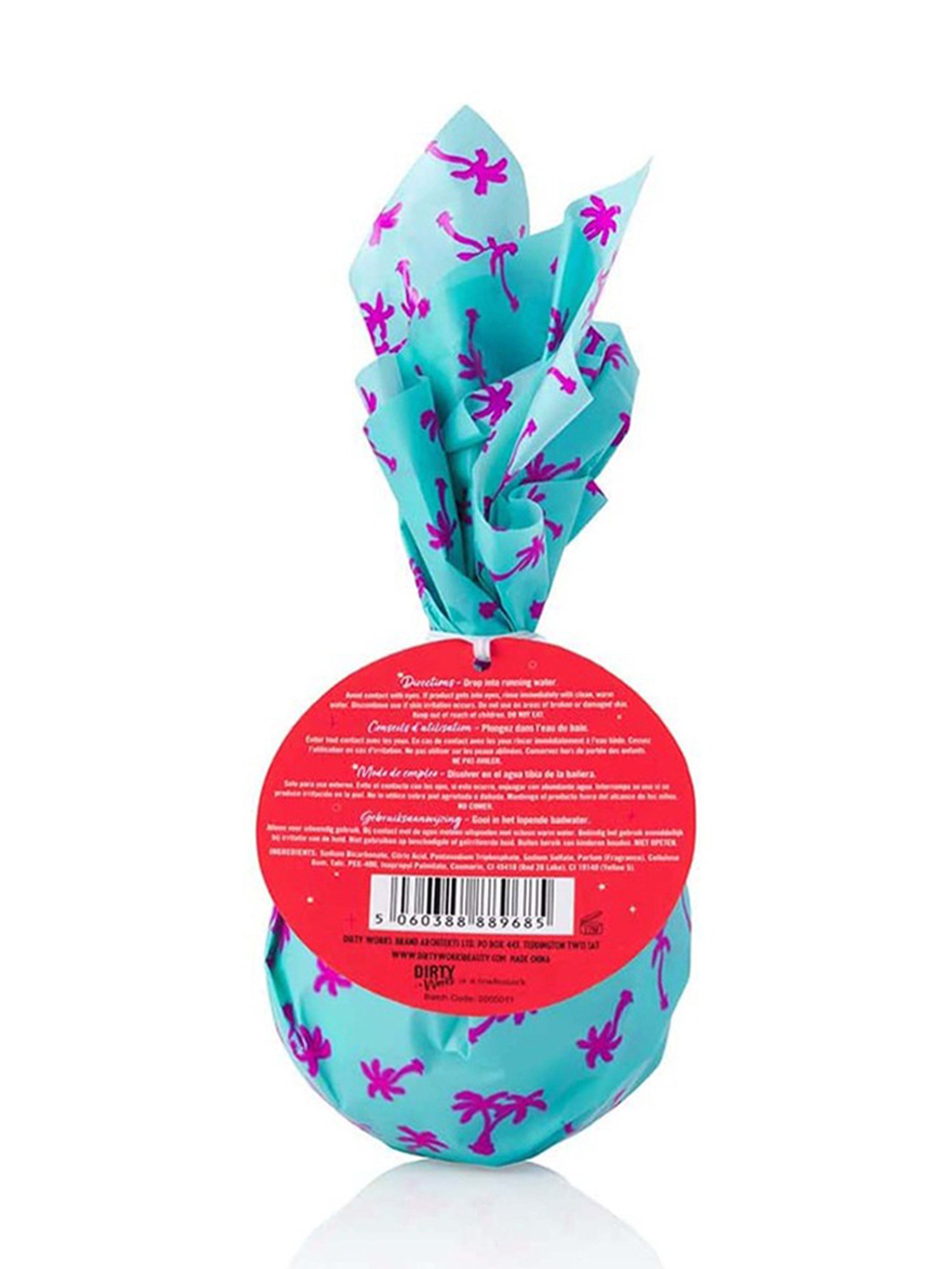 Dirty Works Coco Bango Coconut Bath Bomb - 150 gm