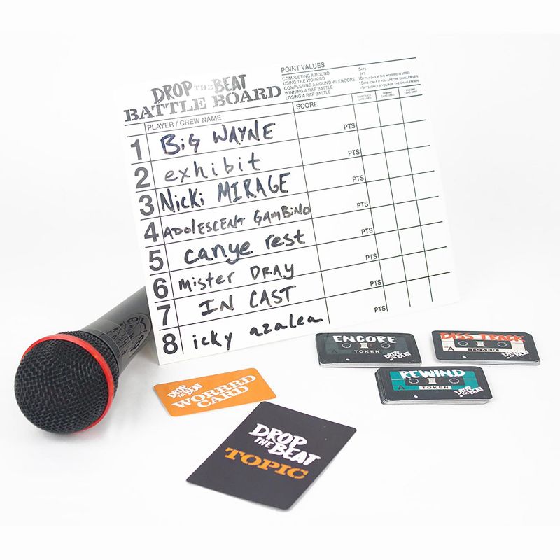 Professor Puzzle Drop the Beat The Original Rap Party Game