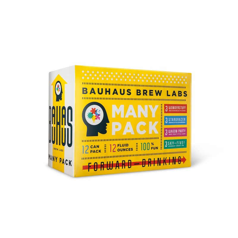 Bauhaus Many Pack Variety Pack - 12pk/12 fl oz Cans