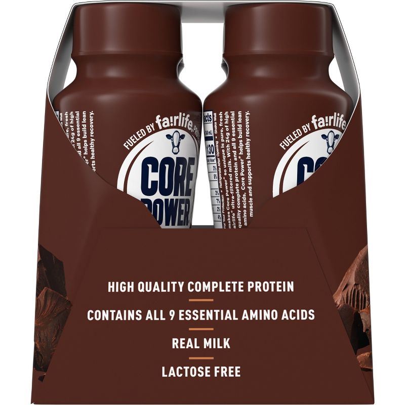 Core Power Chocolate Protein Shake - 4pk/8 fl oz Bottle