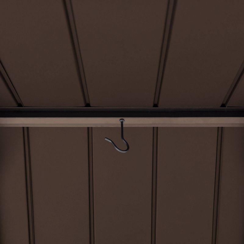 Brisbane 11' X 13' Copper Steel Top Outdoor Gazebo - Brown - Sunjoy