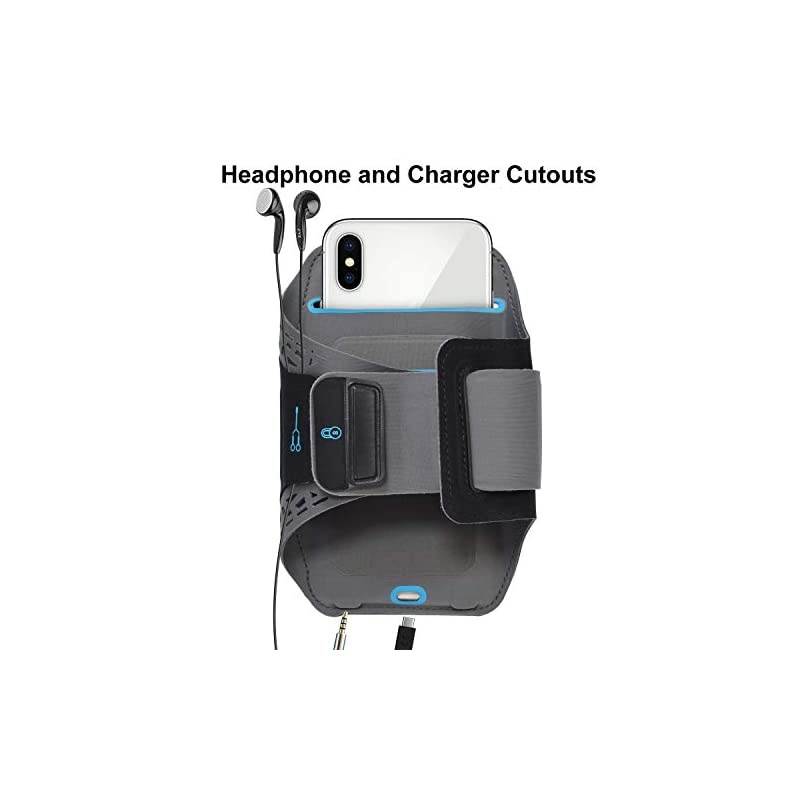 Cell Phone Armband for Samsung Galaxy S20 Ultra S20 Plus S10+ S9 S8 S7 J7 J3, A01 A11 A21 A51 A71 5G A10e A20 A30 A50, Stylo 6,K51,K31 Sports Running Workout Phone Holder Card Slots Case,Rose