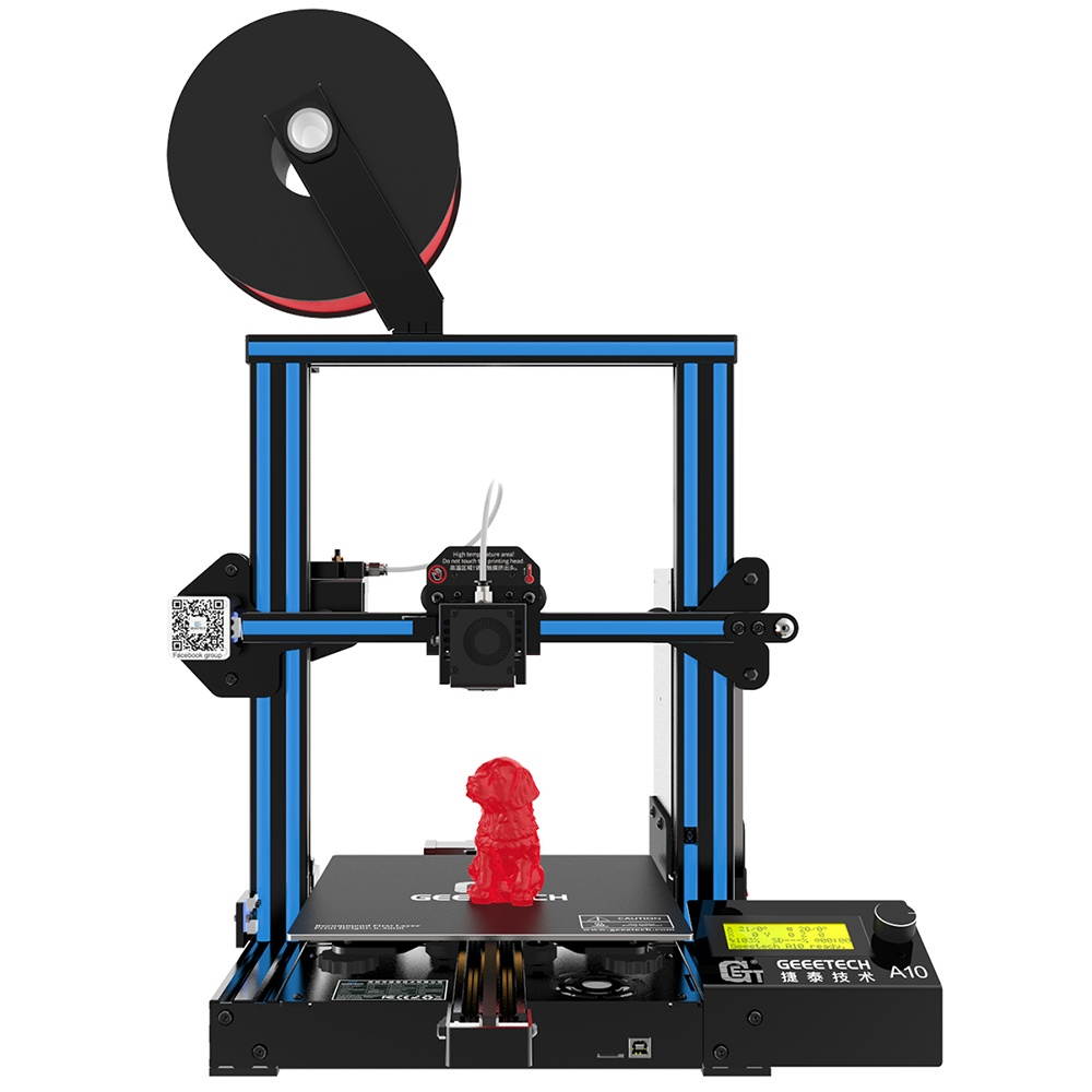 2020 New X5SA Pro 3D Printer High Precision Large Build Size Double Axis External Guide Rail and Titan Extruder, TRONXY 3D Printer
