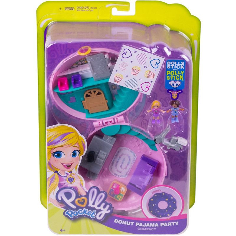 Polly Pocket Big Pocket World Donut Pajama Party Playset