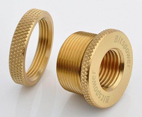 Bitspower G1/4" CaseTop Water-Fill Set, True Brass