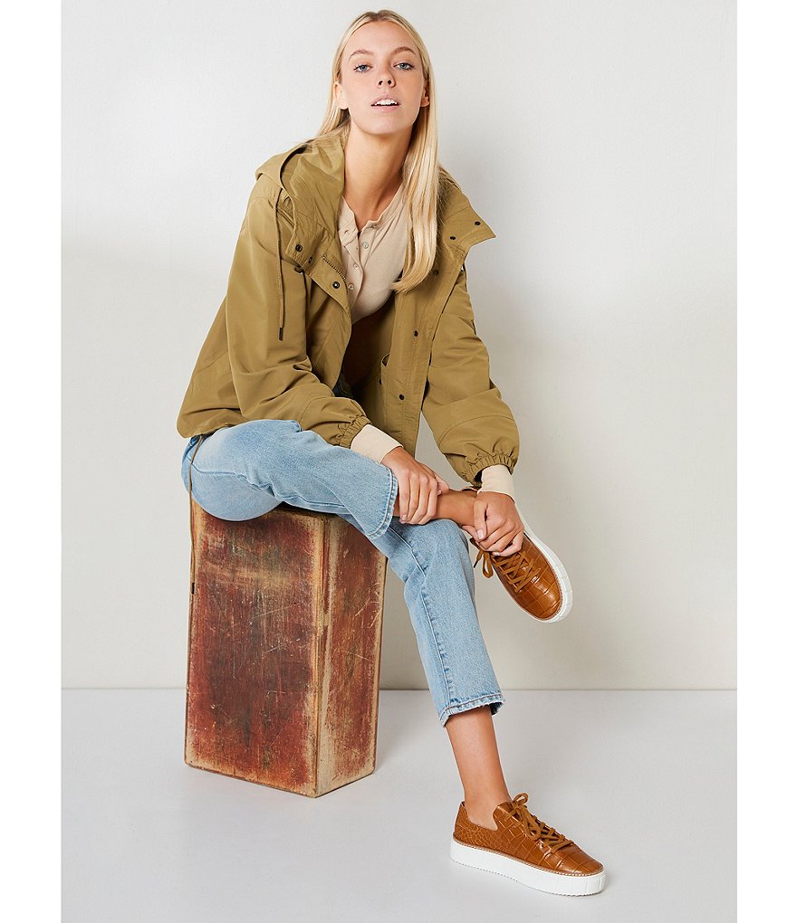 Every Button Front Snap Long Sleeve Henley Neck Bodysuit