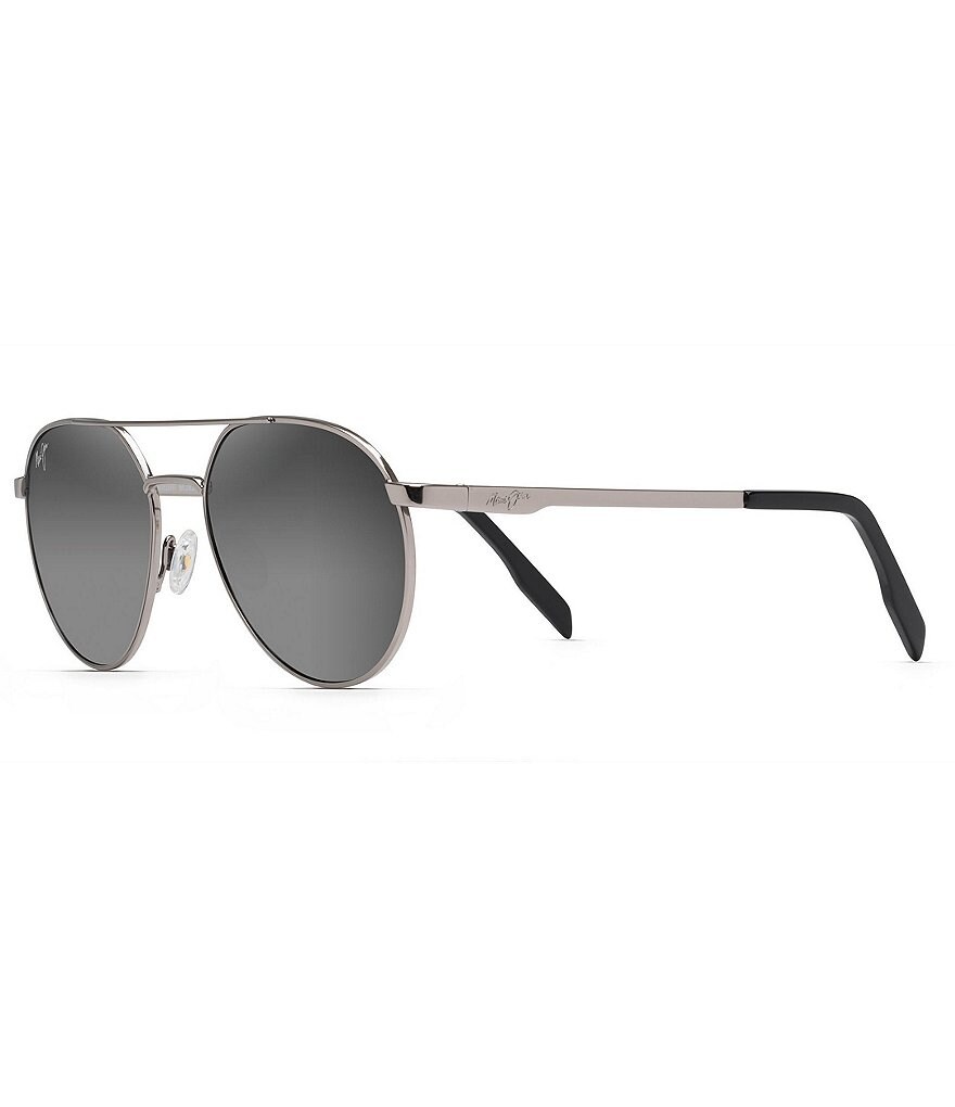 Maui Jim Waterfront PolarizedPlus2&reg; Round 55mm Sunglasses