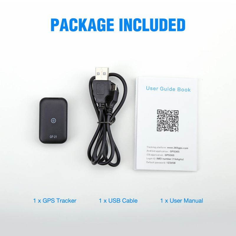 FirstPower GF21 GSM Mini GPS Tracker Real Time Tracking Locator Device for Car