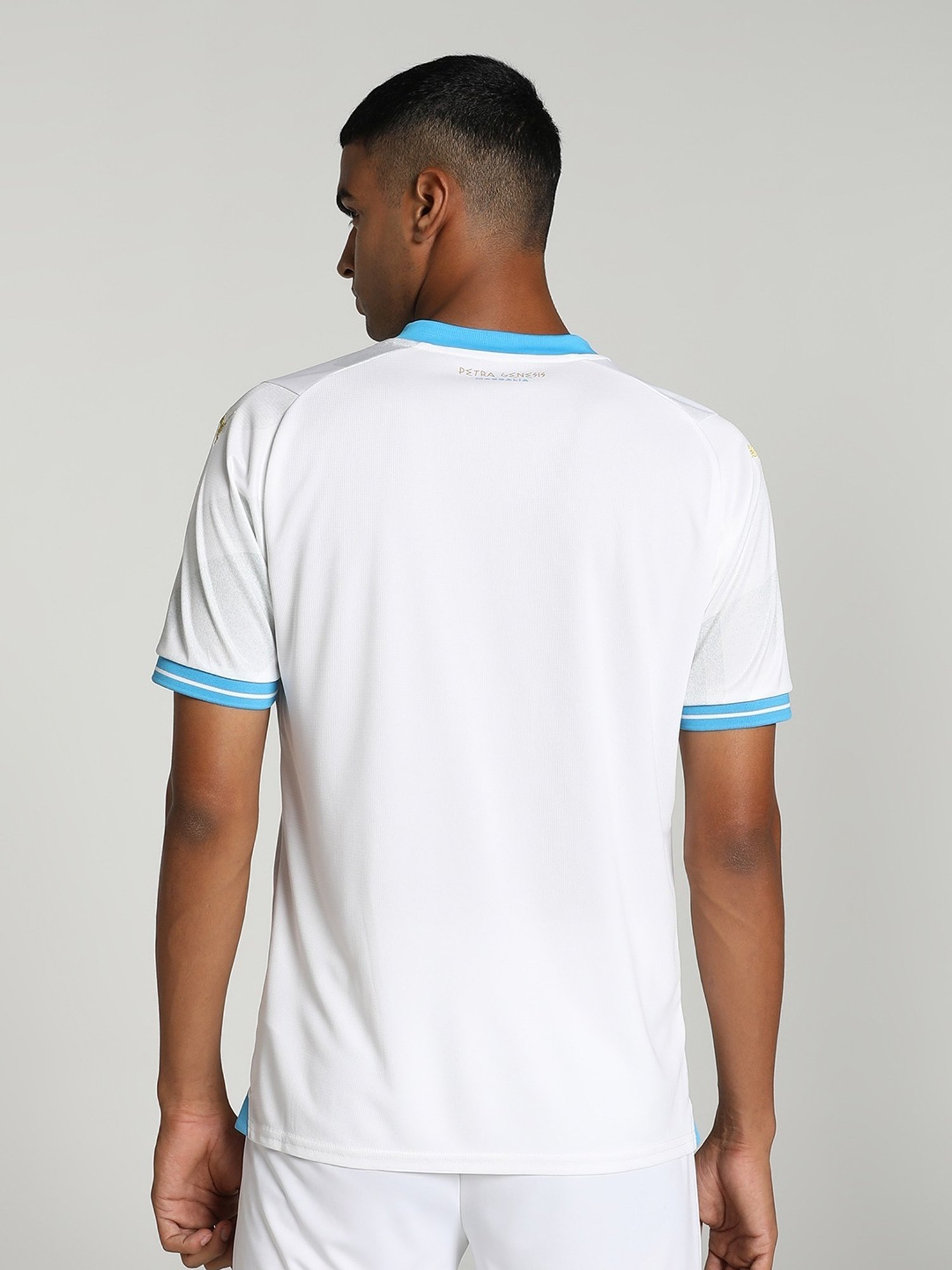 Puma White Regular Fit Printed Sports T-Shirt