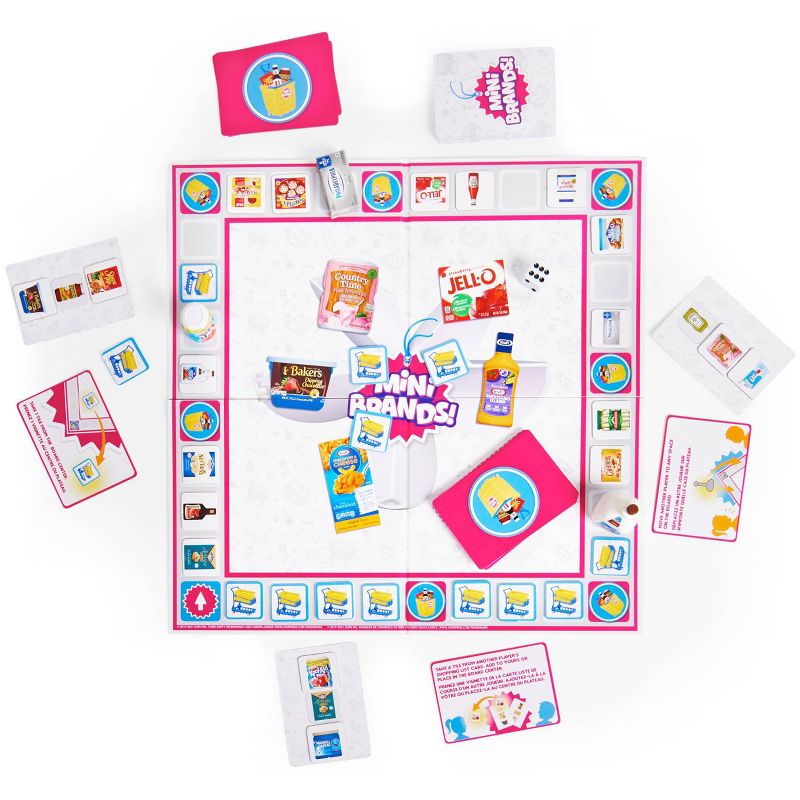 5 Surprise Mini Brands! Mini Market Dash Board Game