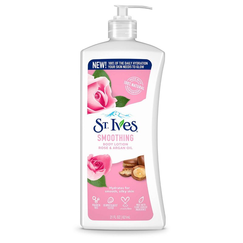 St. Ives Rose & Argan Body Lotion - 21 fl oz