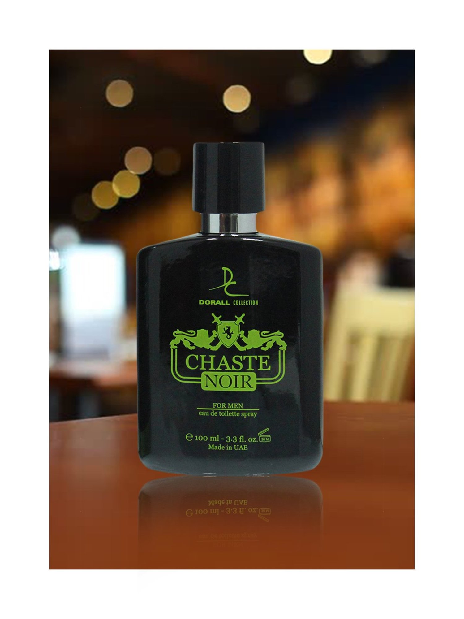 Dorall Collection Chaste Noir Eau de Toilette for Men - 100 ml