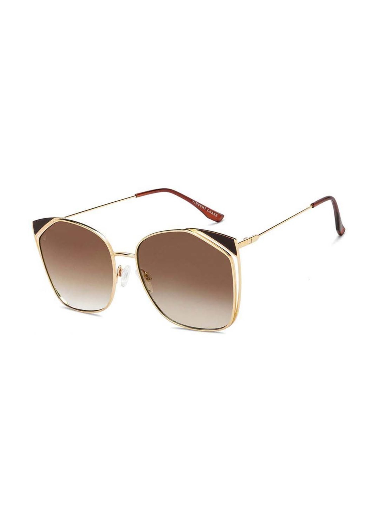 Vincent Chase VC S15795 Brown Cat Eye Sunglasses