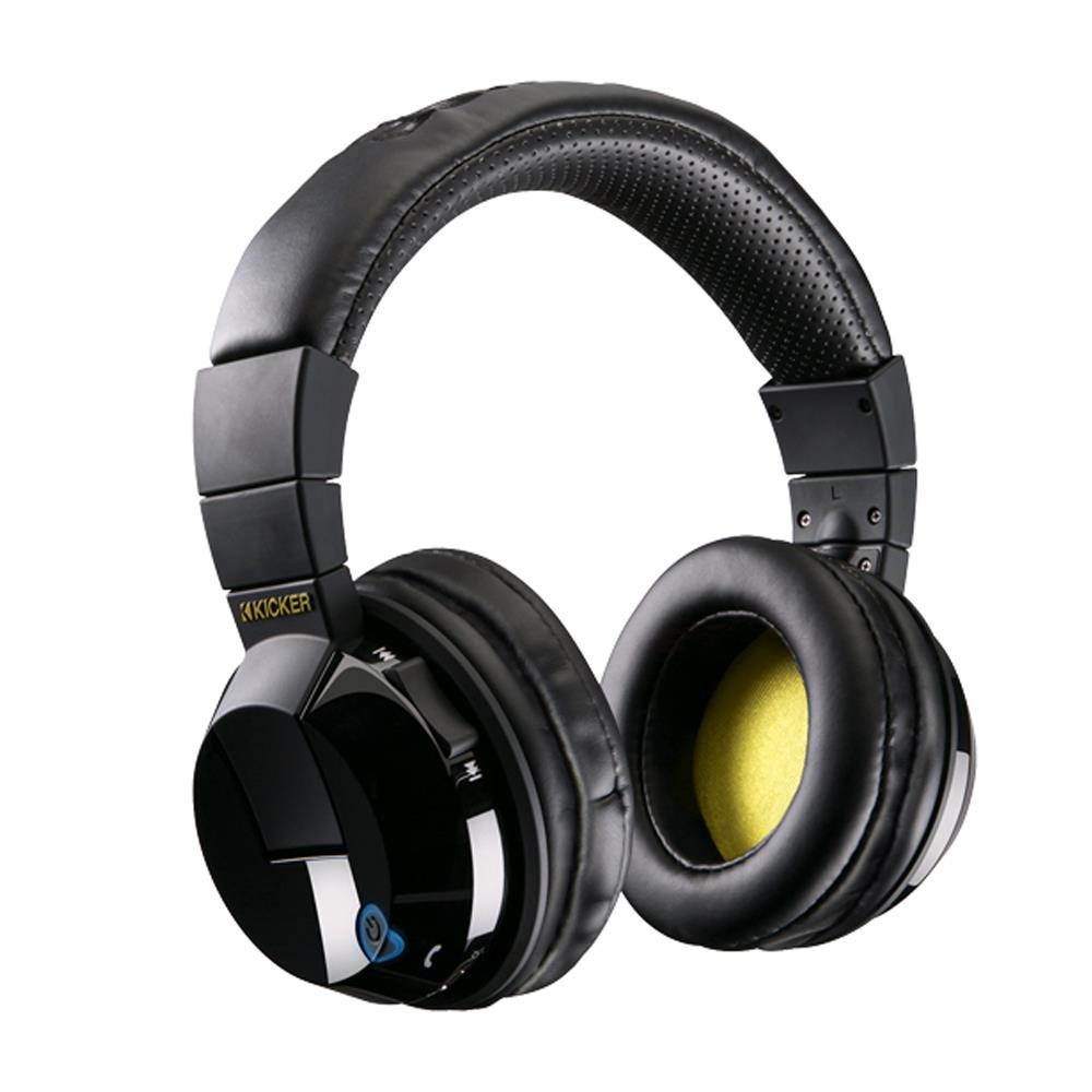 Kicker HP402BT Tabor Bluetooth Wireless Headphones (Black)