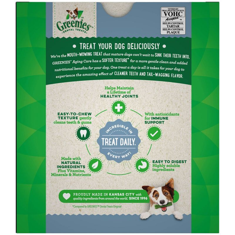 Greenies Aging Care Large Chicken Dental Dog Treats - 17ct