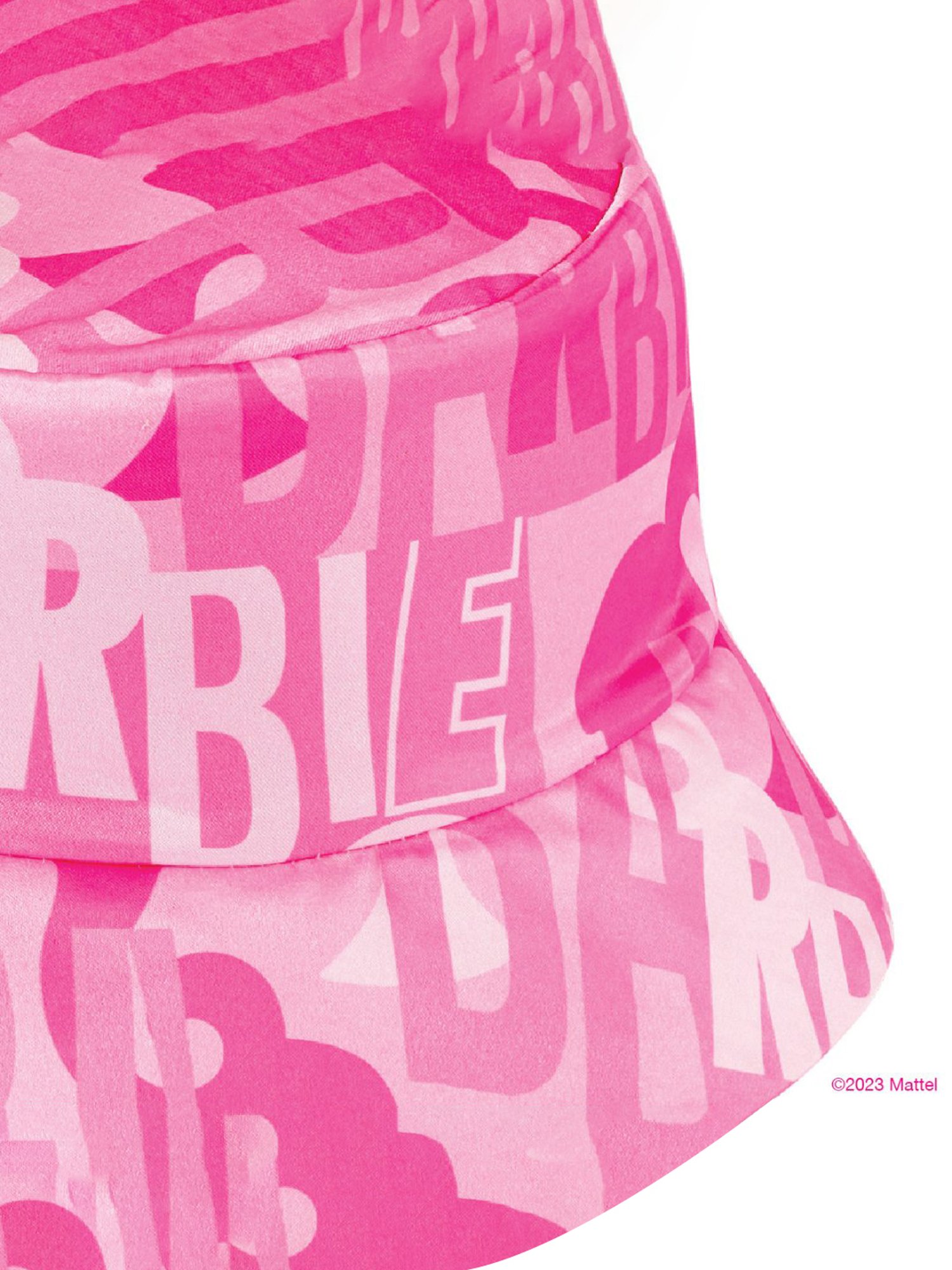 Hair Drama Company Barbie Multicolor Standard Printed Bucket Hat