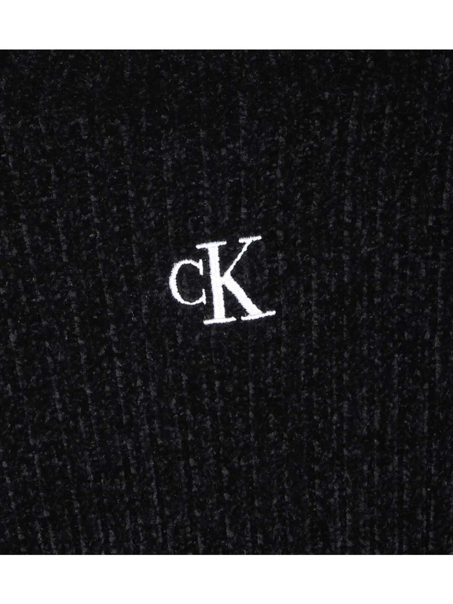 Calvin Klein Jeans Kids Black Regular Fit Full Sleeves Sweater