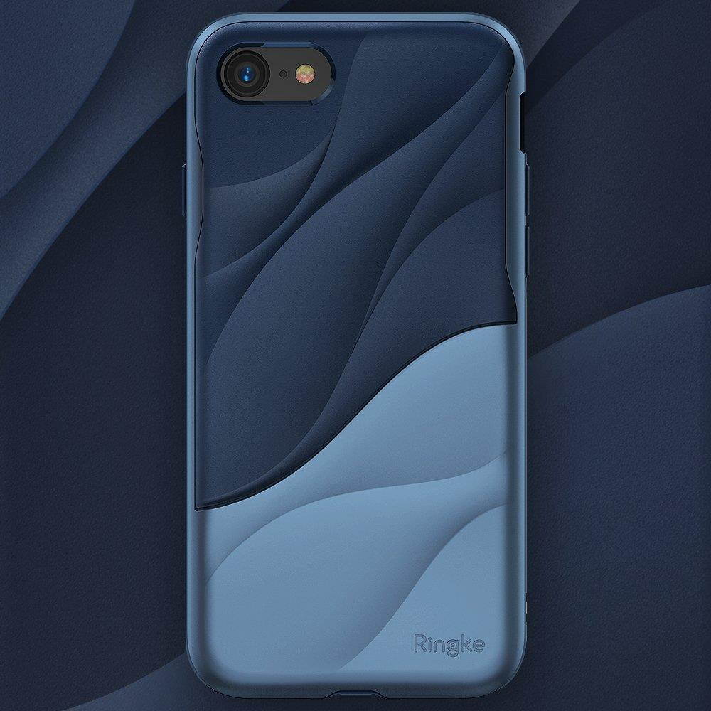 Apple iPhone 8 Case, Ringke [WAVE] Dual Layer Heavy Duty Shockproof PC TPU Protective Cover for iPhone 7 / iPhone 8 - Coastal Blue