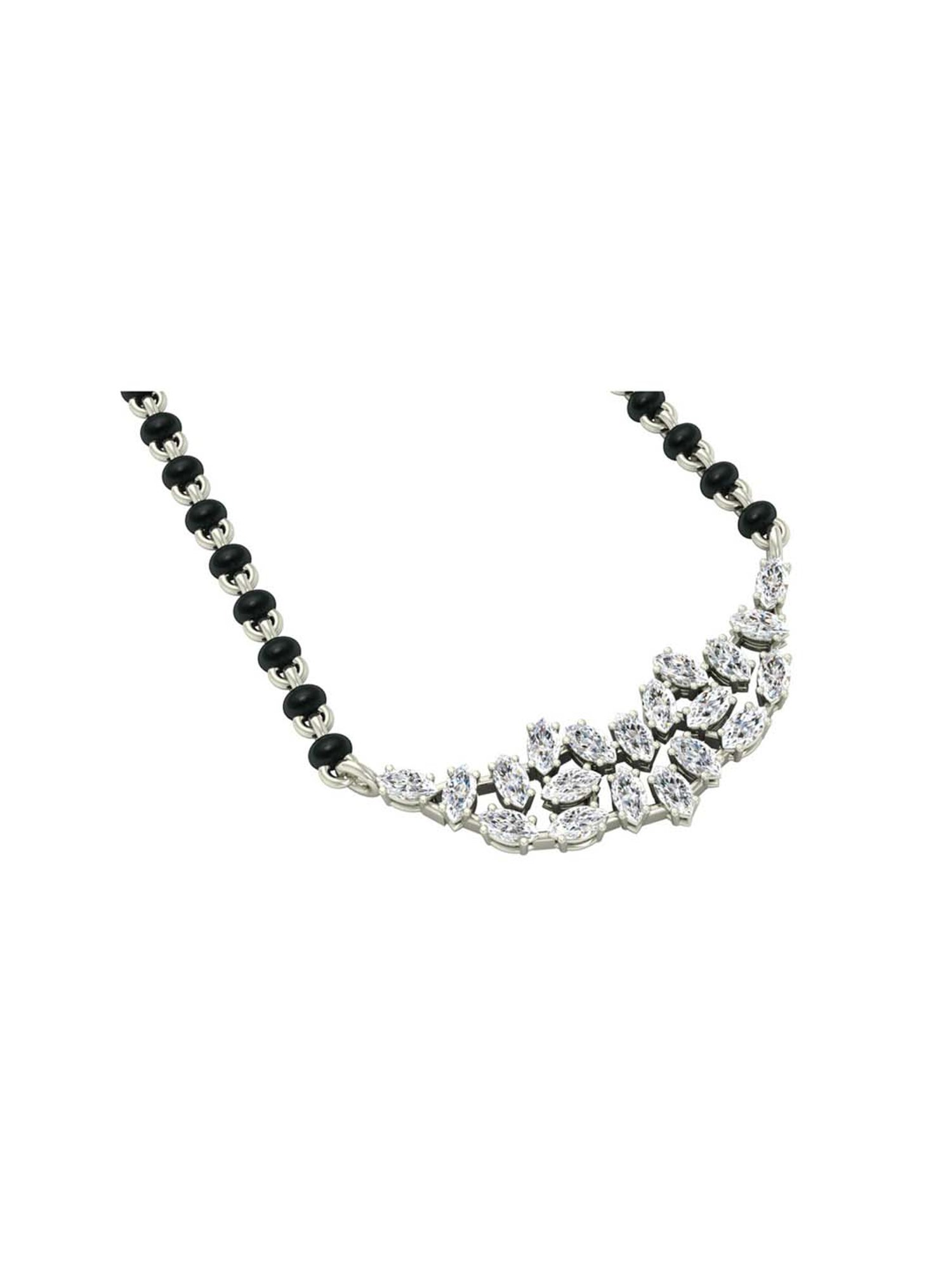 Clara Daisy 92.5 Sterling Silver Mangalsutra