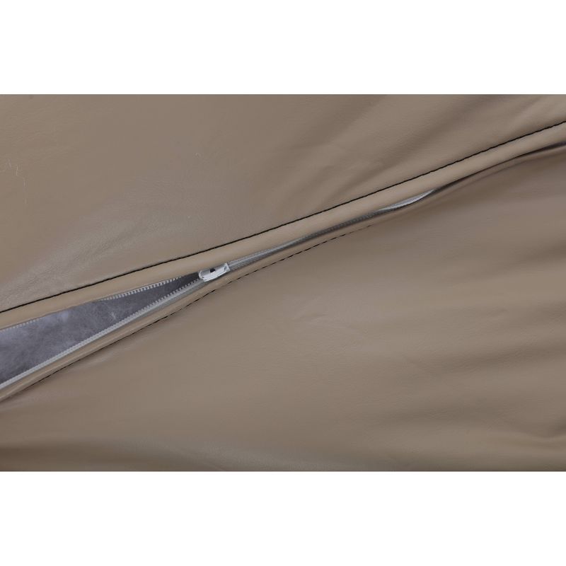 Small Vinyl Bean Bag Chair Purple - Gold Medal