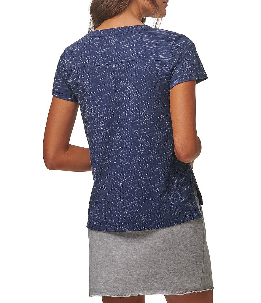 Marc New York Short Sleeve V-Neck Boyfriend Tee