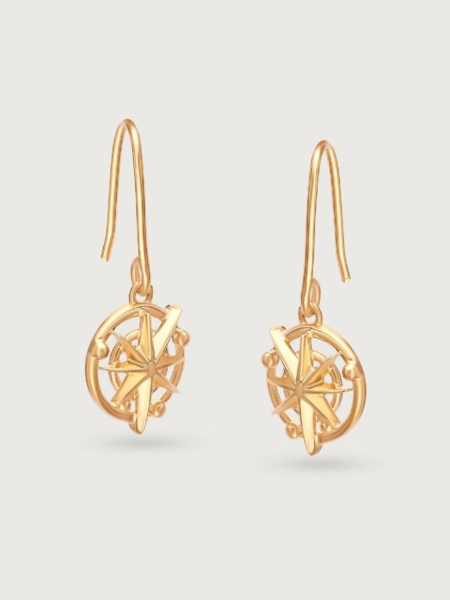 Mia by Tanishq Opulent Harmony 14k Hoops