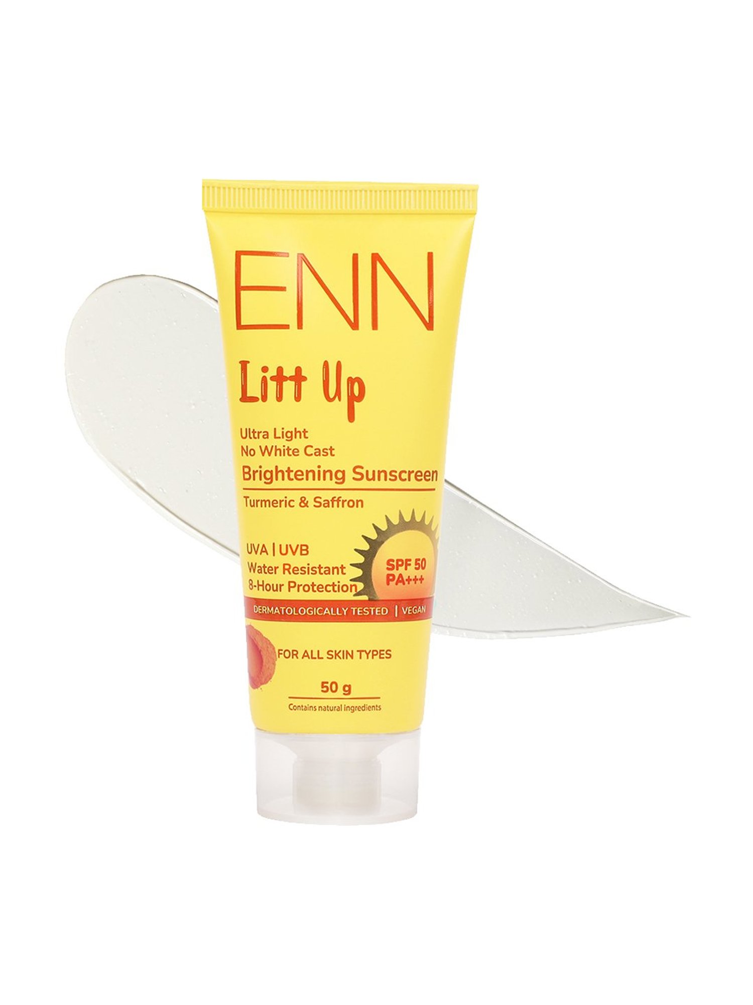 ENN Litt Up Ultra Light Brightening Sunscreen SPF 50 - 50 gm