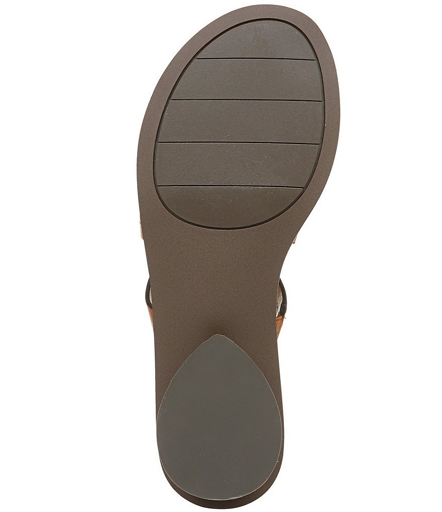 Sarto by Franco Sarto Tasha Leather Toe Ring Thong Sandals