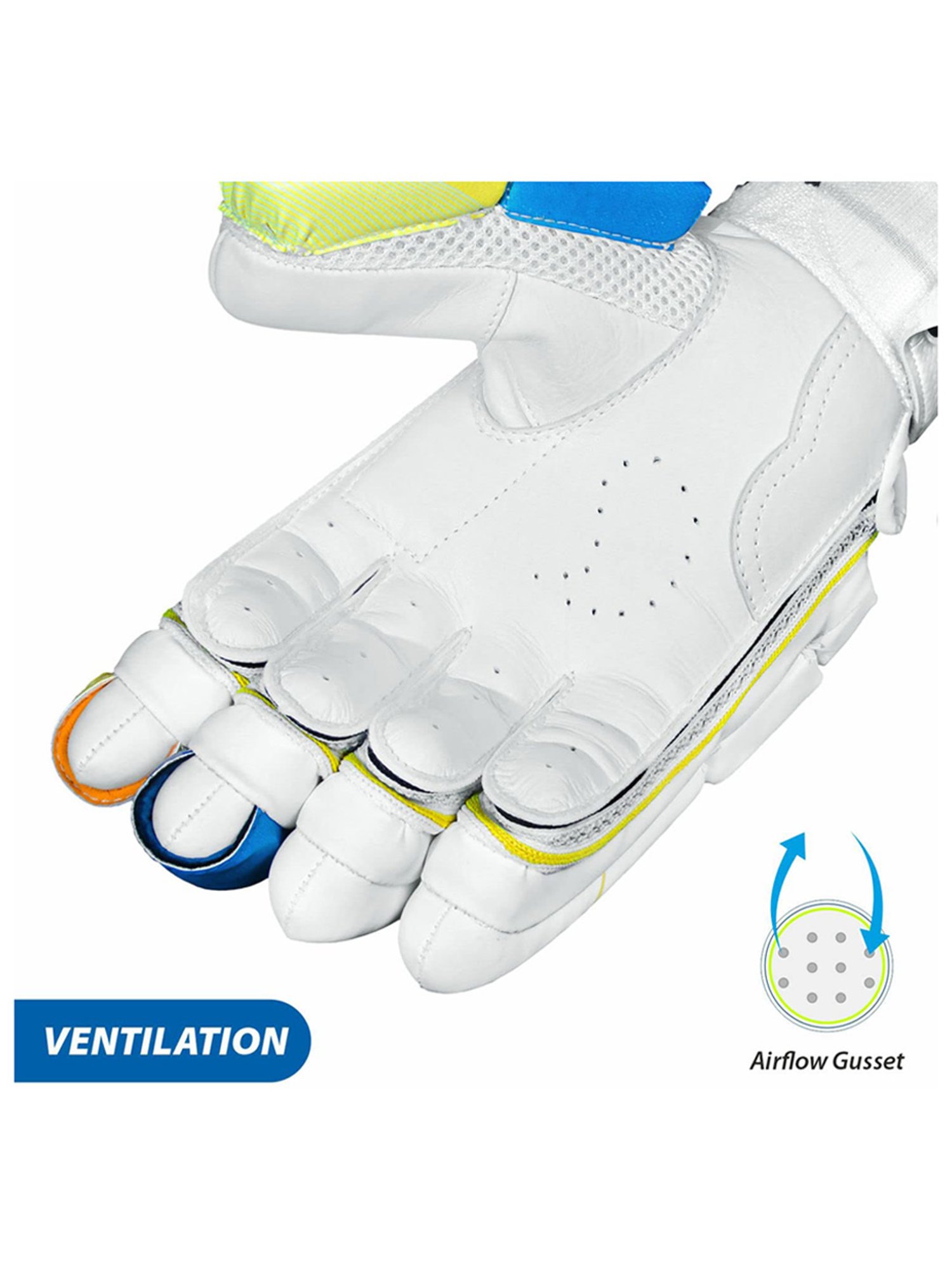 DSC Condor Glider Cricket Batting Gloves Size - Boys-Left