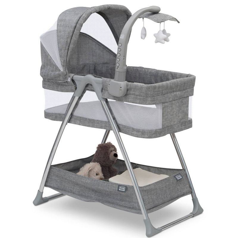 Simmons Kids' City Sleeper Bassinet - Gray Tweed