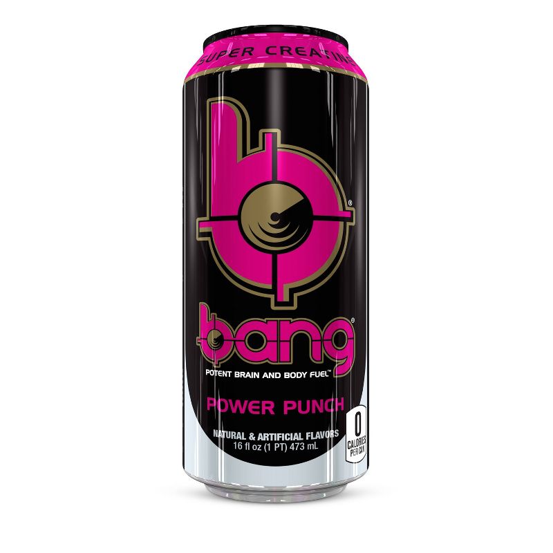 BANG Power Punch Energy Drink - 16 fl oz Can