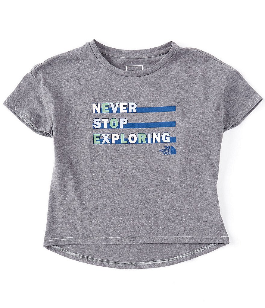The North Face Little/Big Girls 5-18 Short-Sleeve Never Stop Exploring Tee