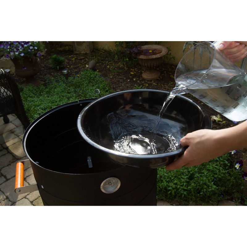 Americana 5023 Charcoal Water Smoker - Meco