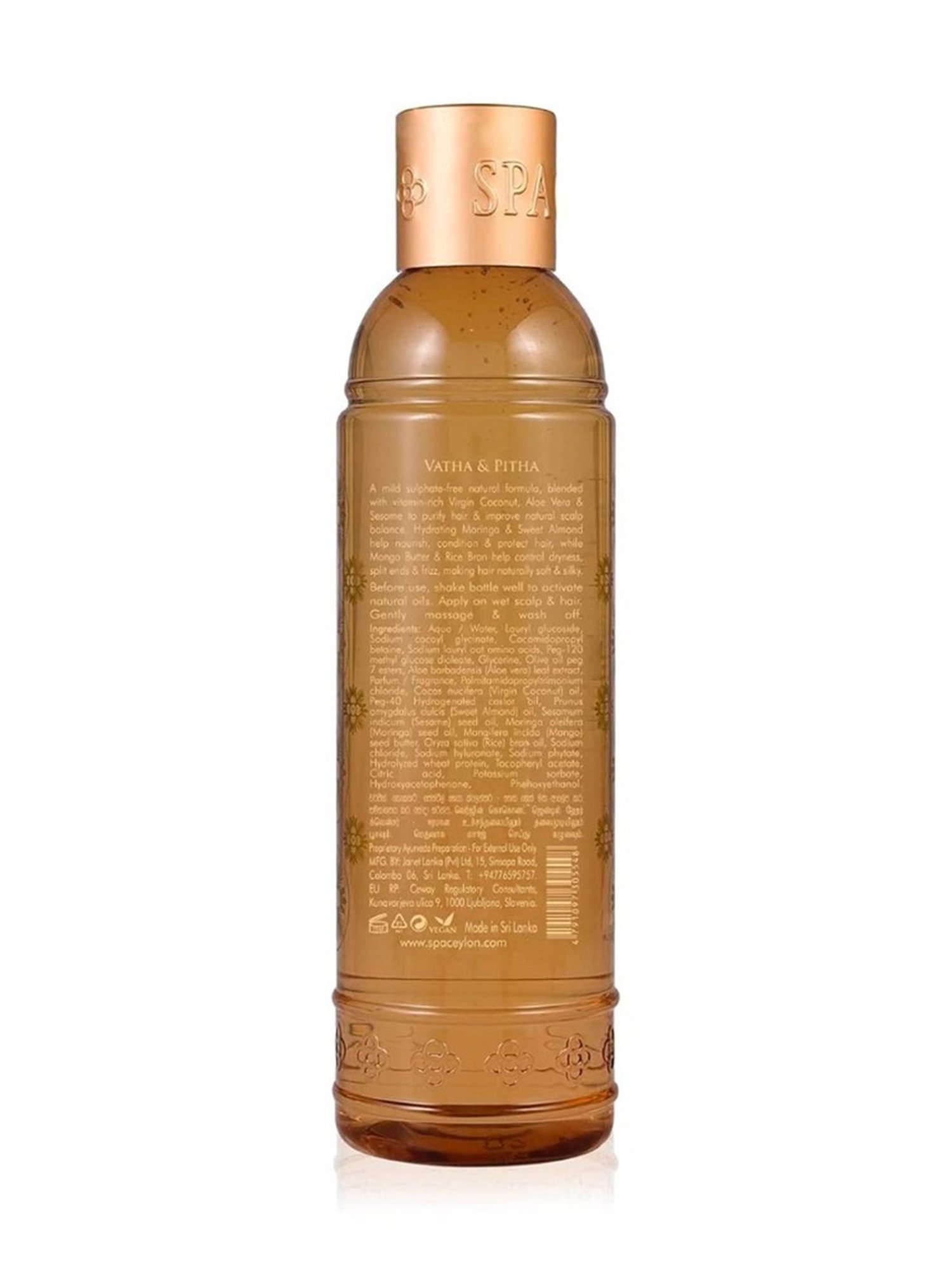 Spa Ceylon Virgin Coconut Gentle Hair Cleanser - 250 ml