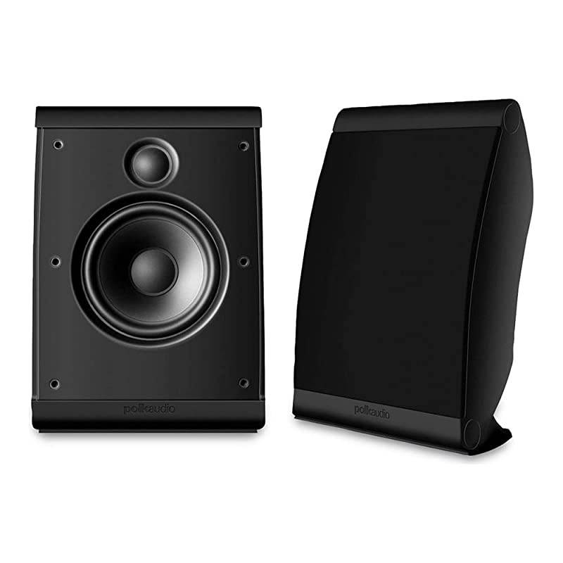 OWM3 Wall and Bookshelf Speakers | The Most HighPerformance Versatile Loudspeaker | Paintable Grilles Pair Black