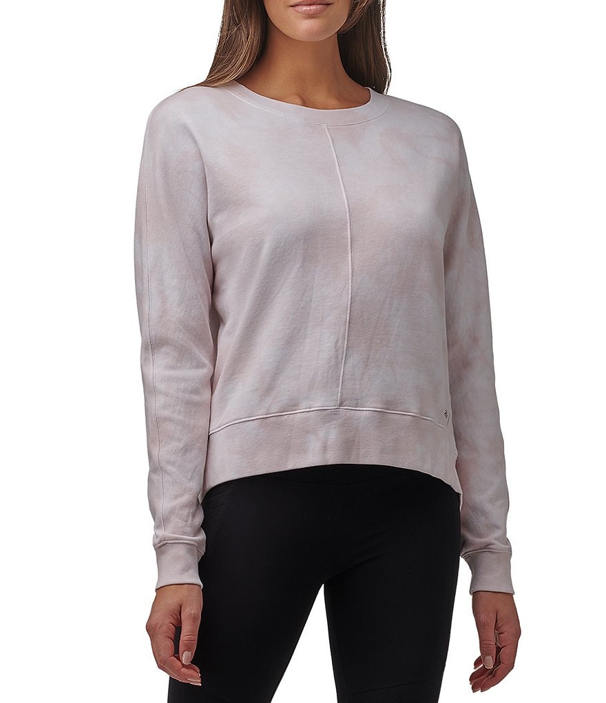 Karen Kane Short Sleeve Tie-Dye Hoodie